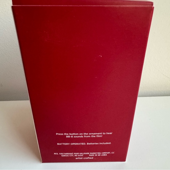 Hallmark Keepsake Ornament 2020 BB-8 STAR WARS: THE FORCE AWAKENS - Picture 10 of 10